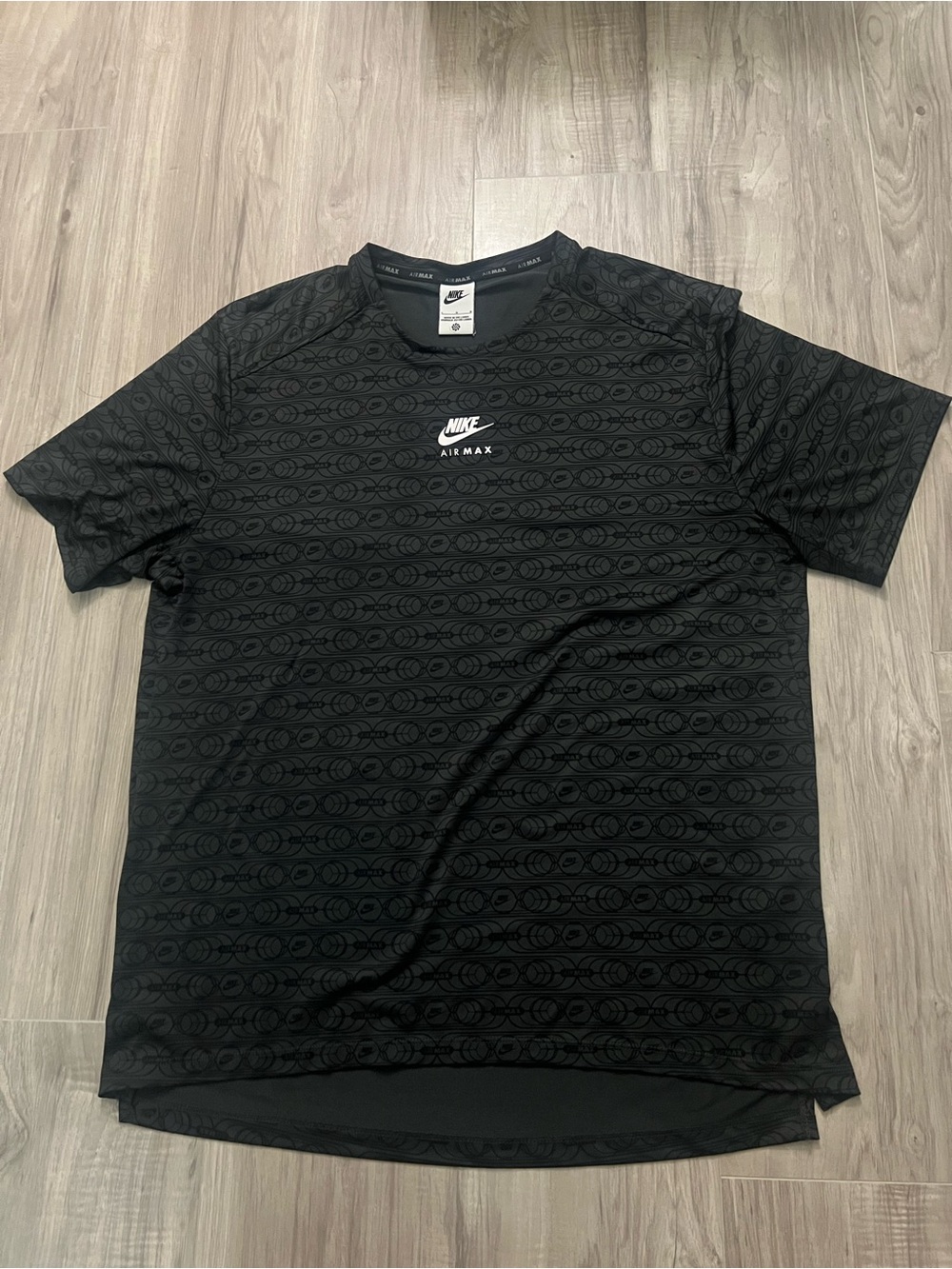 Nike Air Max Black Short-Sleeve T-Shirt
